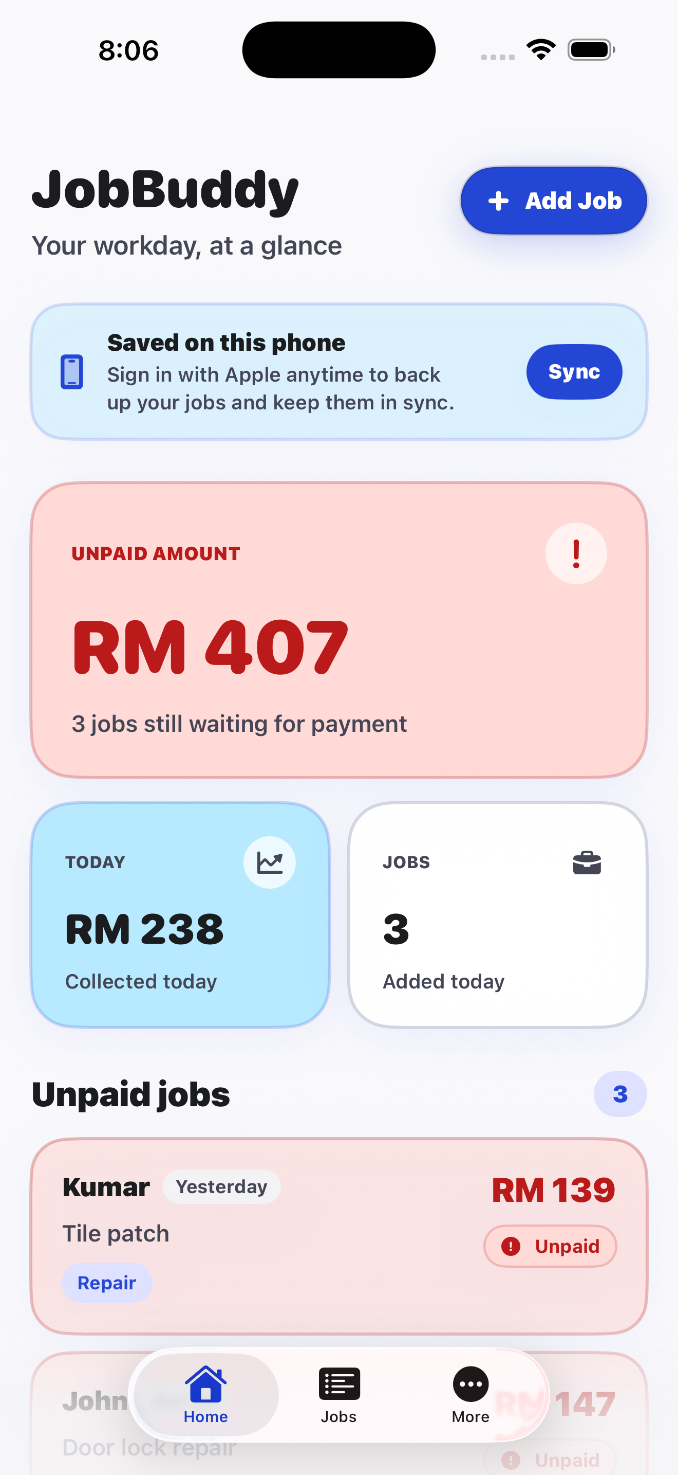 WhoPaid: Job Pay Tracker – screenshot 5