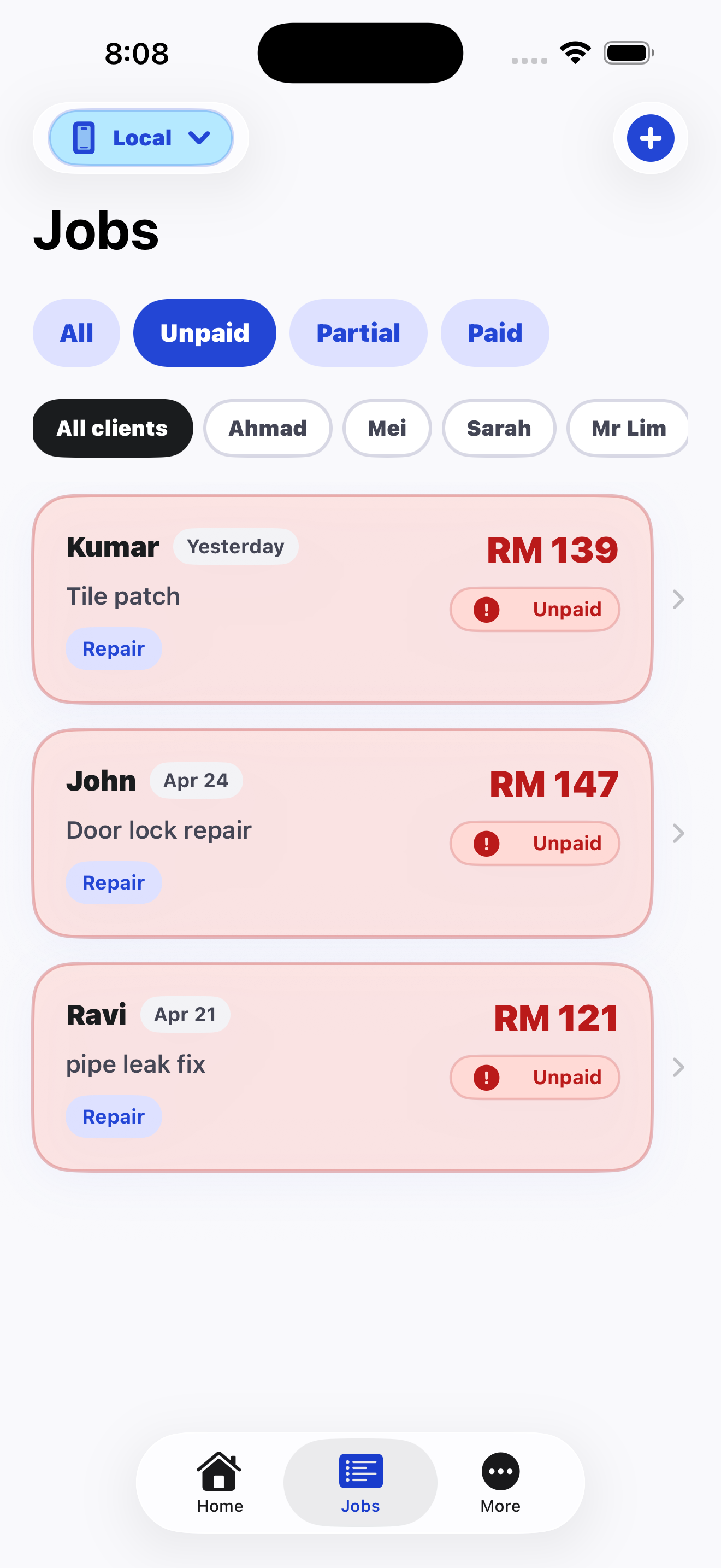 WhoPaid: Job Pay Tracker – screenshot 3