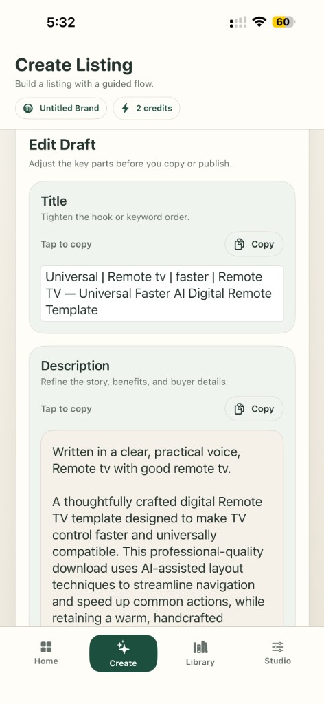 SellerQuill AI – screenshot 4